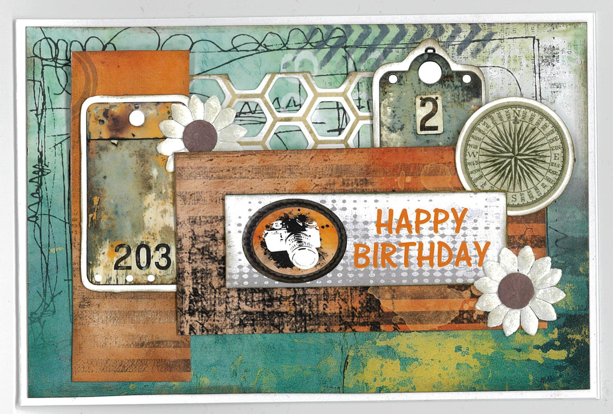 Pack de Cartes Texturées 6x4 Oh Texture 3Quarter Designs