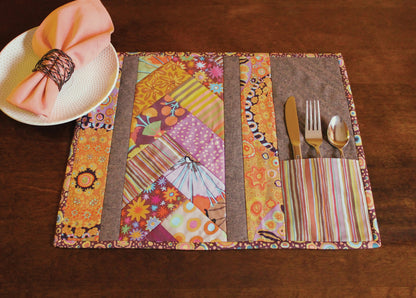 Quilt as you Go Placemat - Venice Pattern - June Tailor