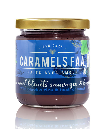 Caramel Bleuets Sauvages & Basilic