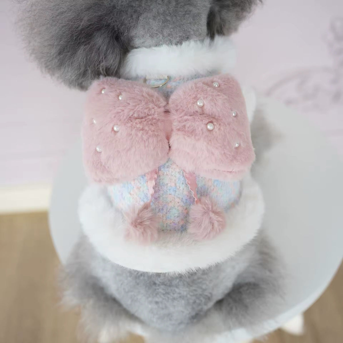 Manteau de Pâques Princessa pour chiens | Tenue de luxe printanière pour chiens