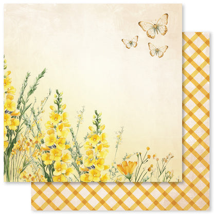 Collection de papiers Abeilles & Papillons 30x30 33537