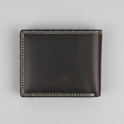 Men’s Steer Embossed Bifold Leather Wallet