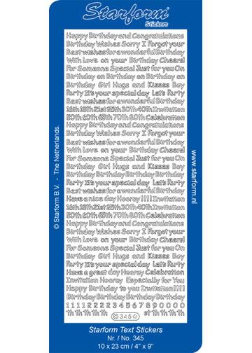 Autocollants Déco - Autocollants à Messages Multiples