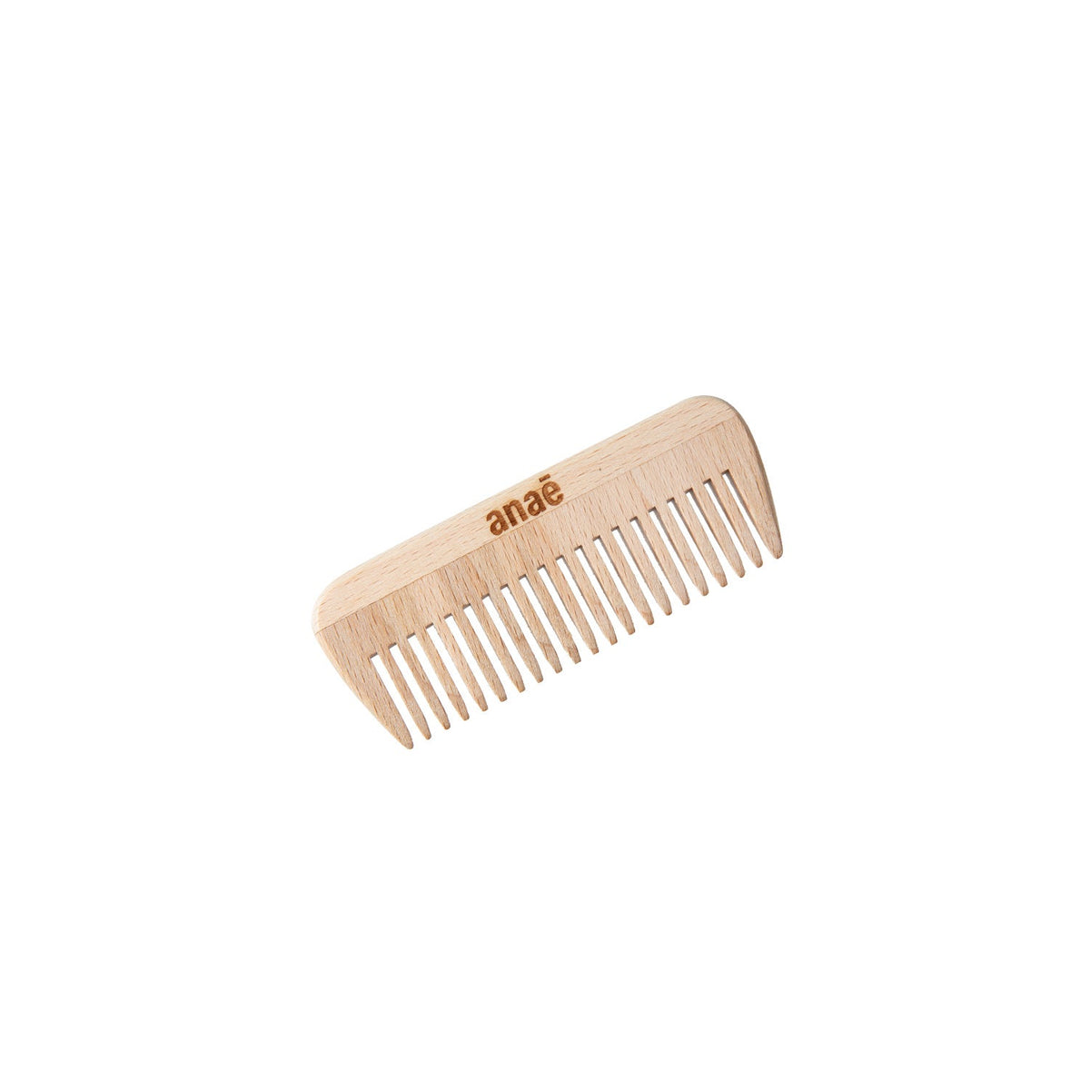 Pocket Wooden Comb, Handcrafted in Beechwood