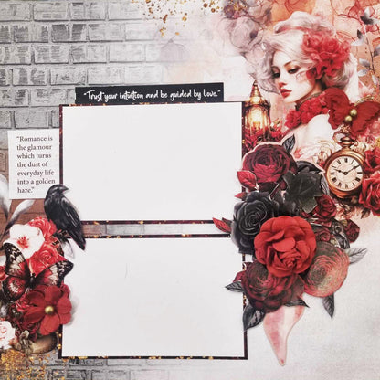 Pack Collection Rose enchantée 30x30