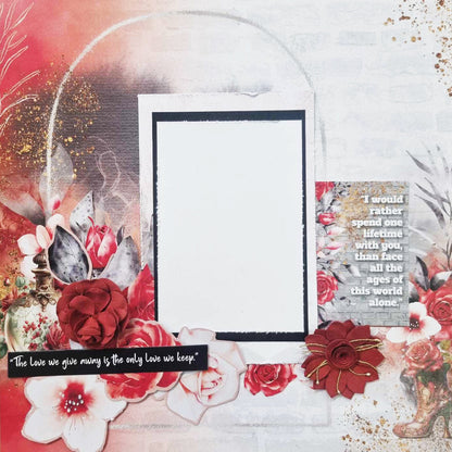 Pack Collection Rose enchantée 30x30