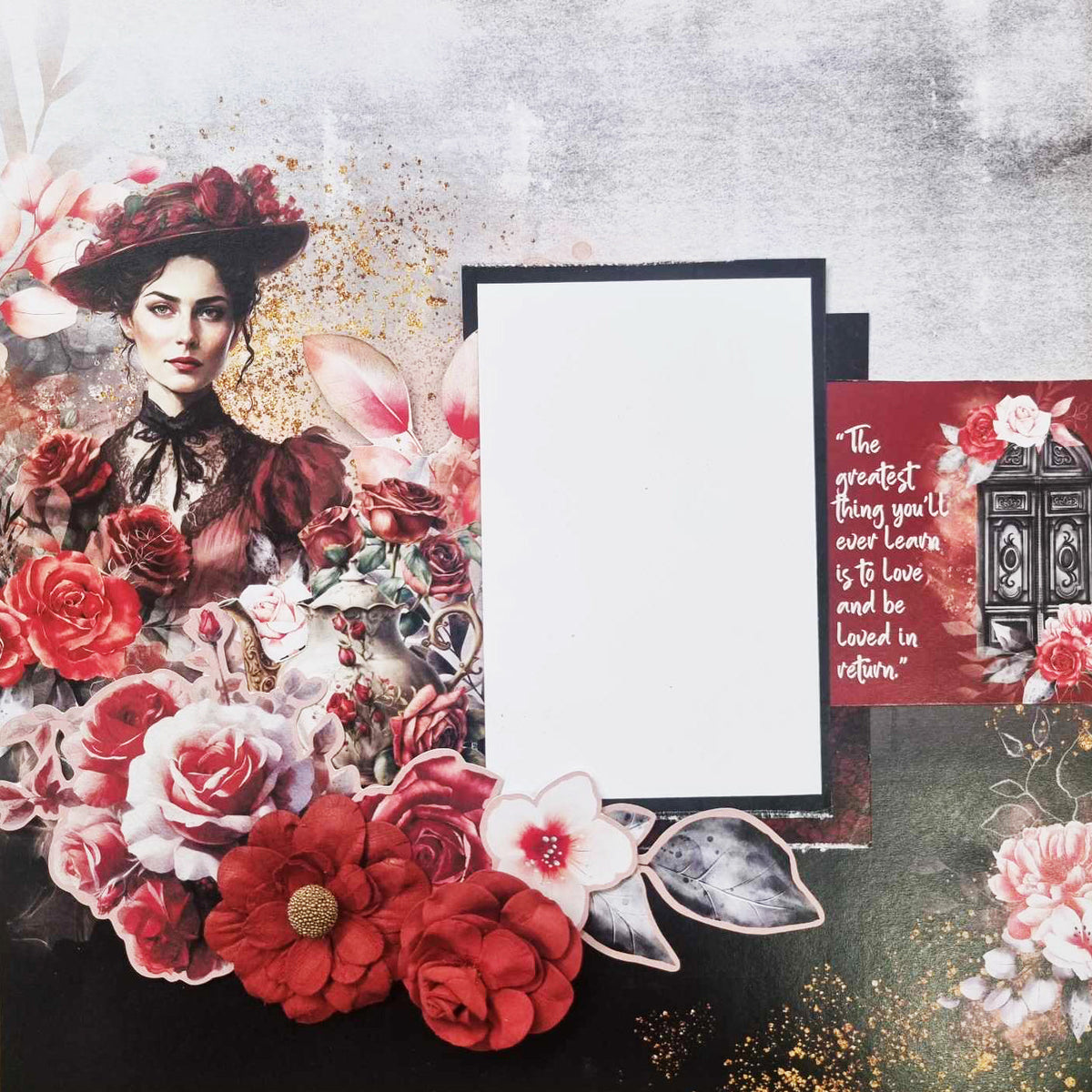 Pack Collection Rose enchantée 30x30