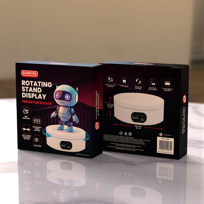 Présentoir rotatif automatique EVORETRO à 360 degrés