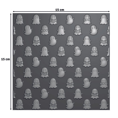 Vaessen Creative • Embossing Folder Ghosts 5.9x5.9in 1pcs