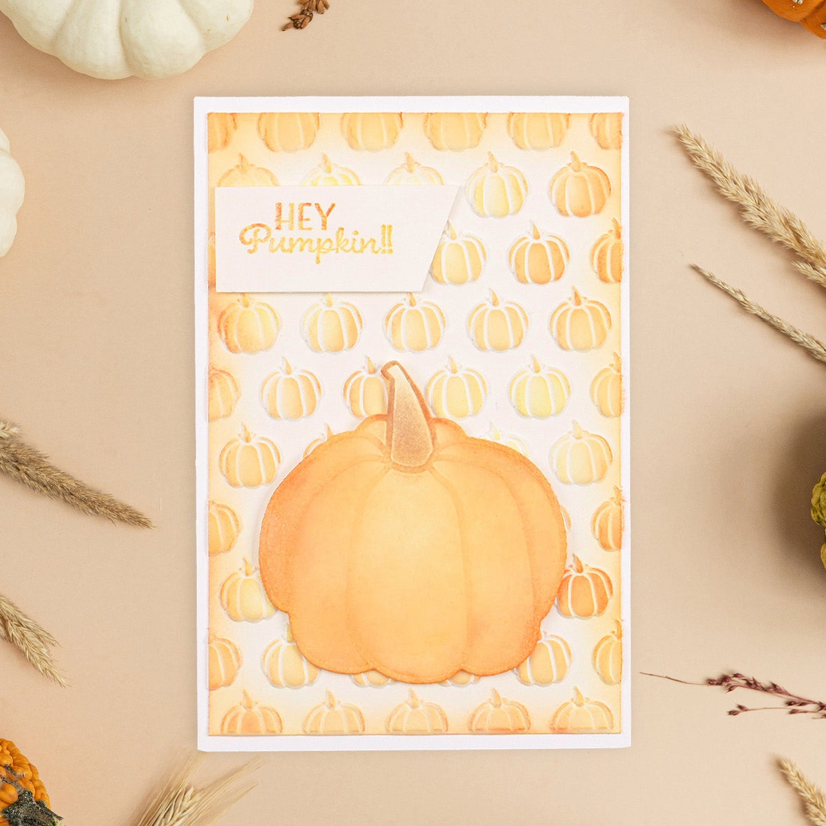Vaessen Creative • Embossing Folder Pumpkins 5.9x5.9in 1pcs