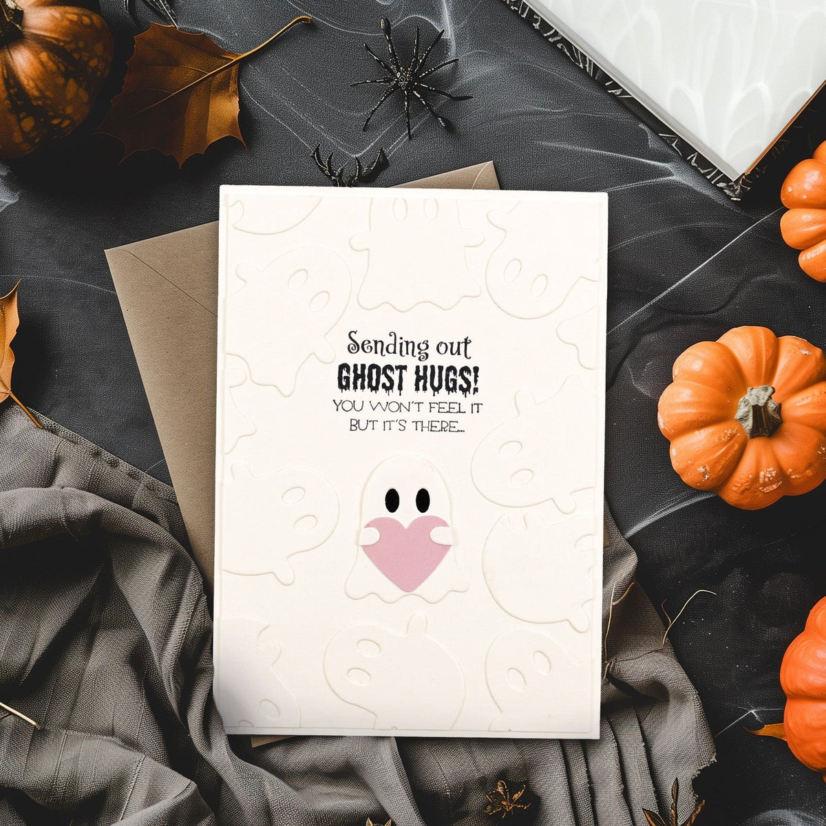 Vaessen Creative • Cutting and Embossing Die Ghost & Bat Friends 3pcs