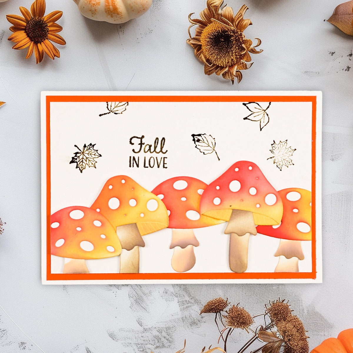 Vaessen Creative • Cutting Dies Build a Mushroom 6pcs