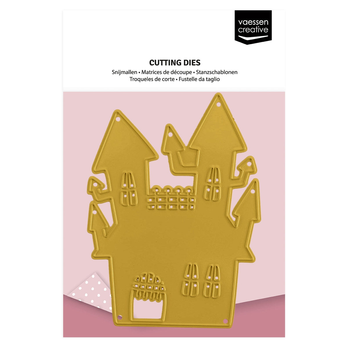 Vaessen Creative • Matrice de découpe Maison hantée 7.1x9.4cm