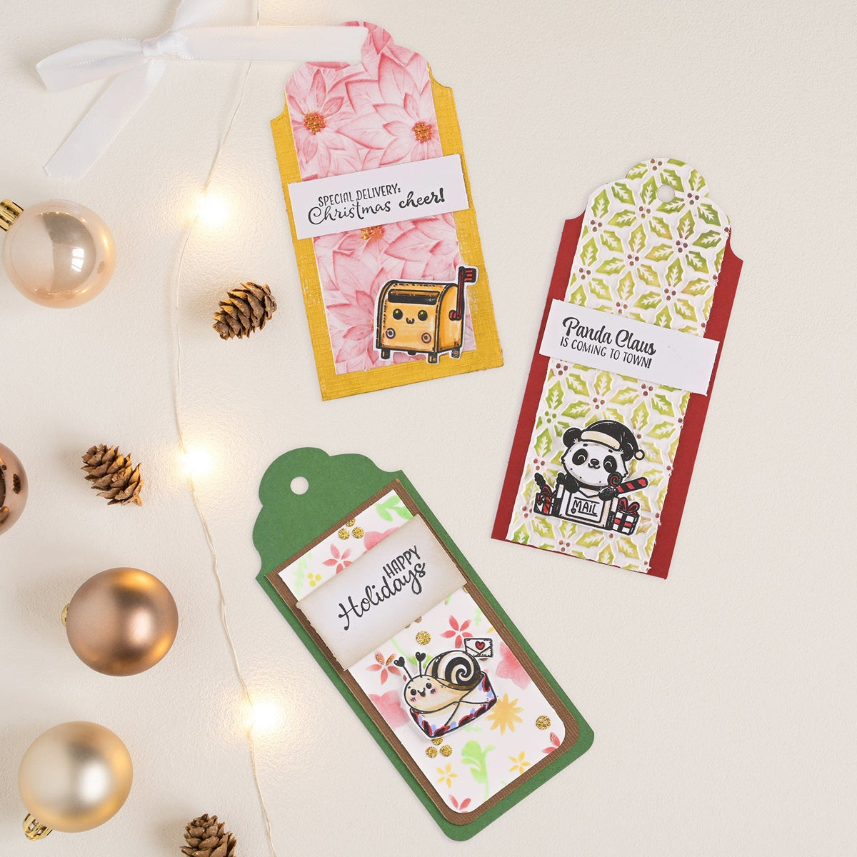 Vaessen Creative • Tampons transparents Noël Falala