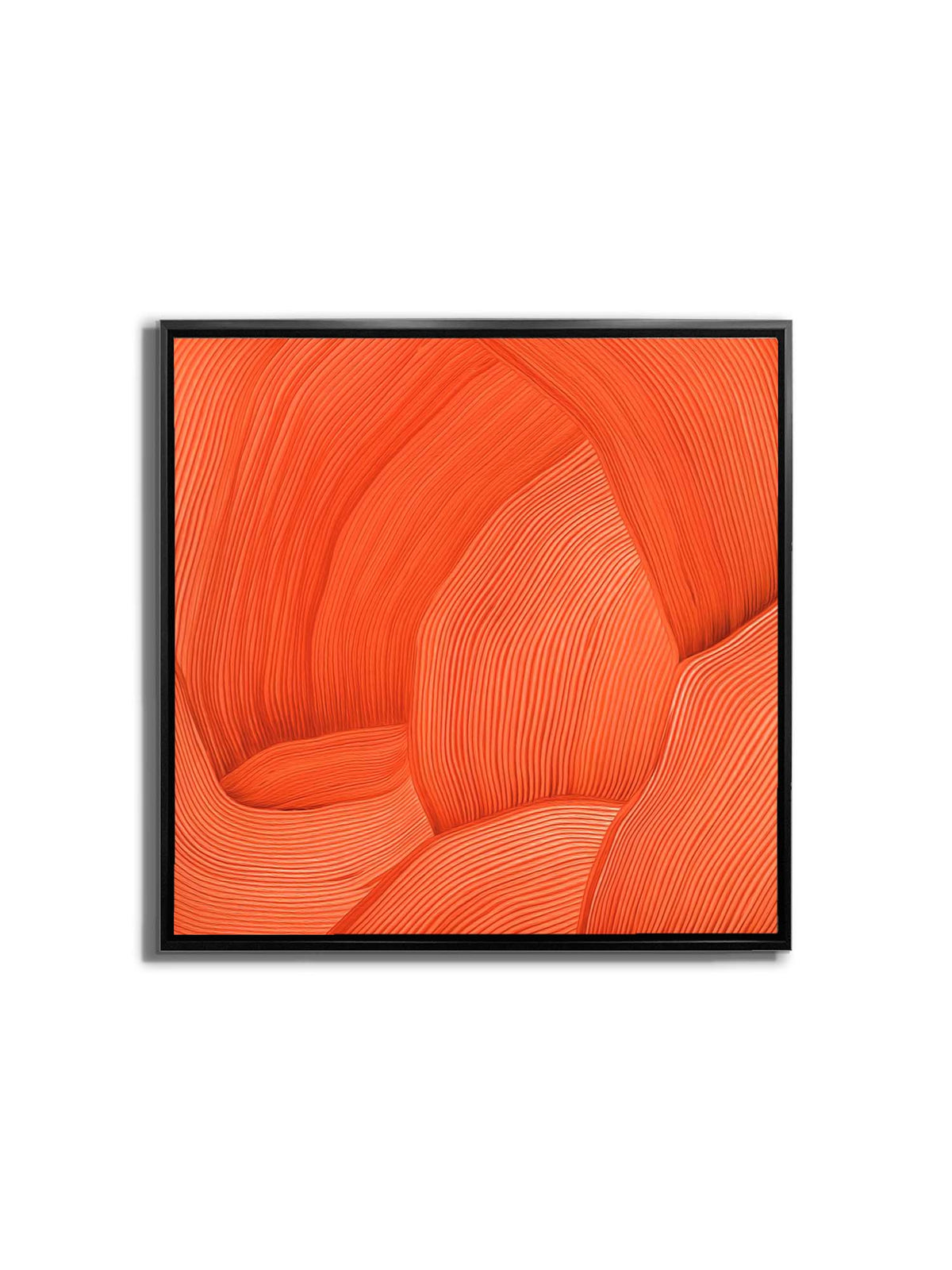 Décoration murale, dessin au trait 3D, toile d'art 91 x 91 cm