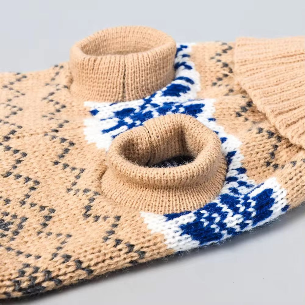Pull Dixon pour chiens – Pull d'hiver douillet pour chiens