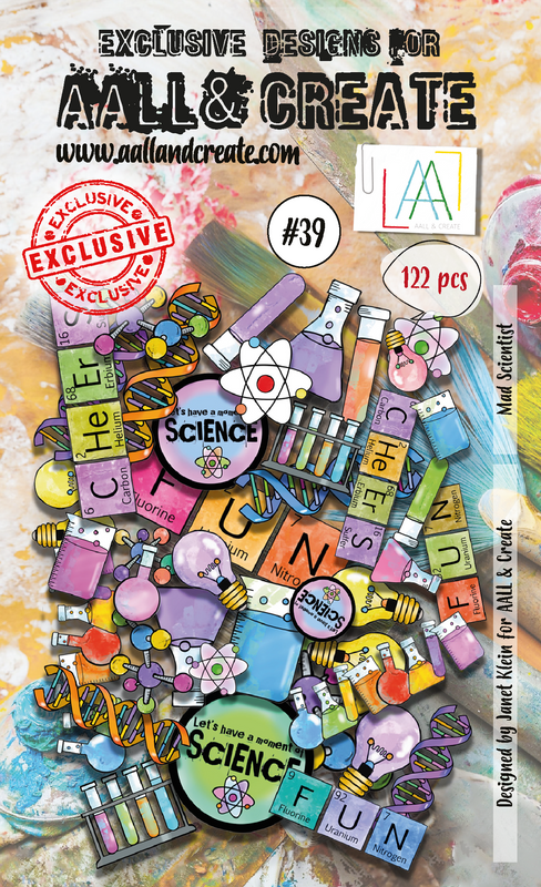 AALL et Create #39 - Die-Cuts Éphémères - Savant Fou