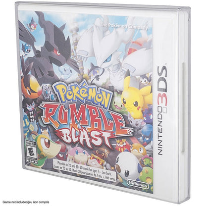 Nintendo 3DS (NTSC) - EVORETRO PET Protectors - Pack of 25