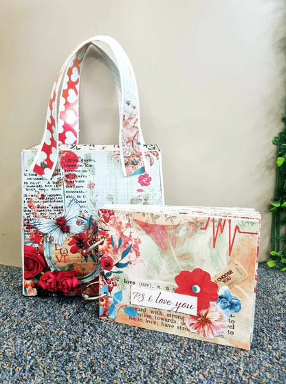 3Quarter Designs - Kit Mini-Album et Sac à Main - Mi Amor
