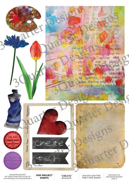 3Quarter Designs - Fiche Mini-Projet - Créer