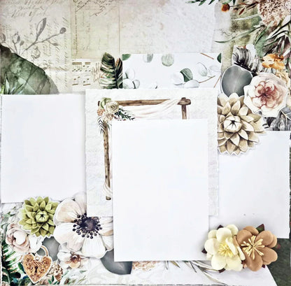 3Quarter Designs - Pack de papiers 30x30 cm - Our Vows
