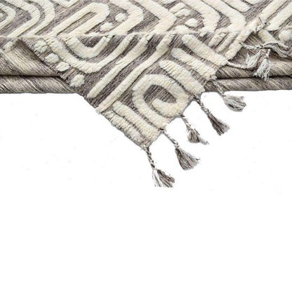 Tapis Phoebée en laine tissée 6x9