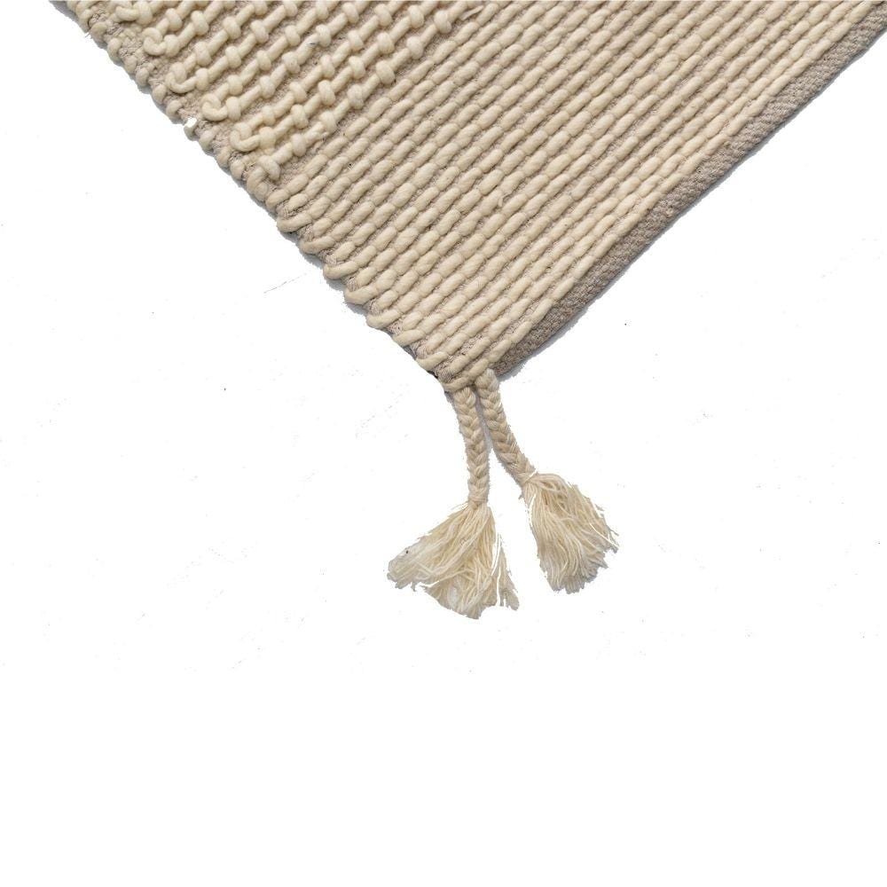Tapis en laine tissée Vale 6x9