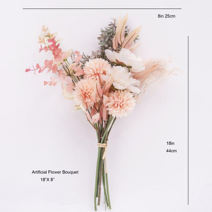 Bouquet de fleurs artificielles Maddie 45,7 cm x 20,3 cm