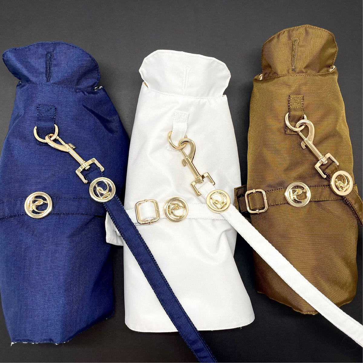 Imperméable bleu marine