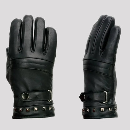 Open Road Women's Touch Tip Leather Motorcycle Gloves