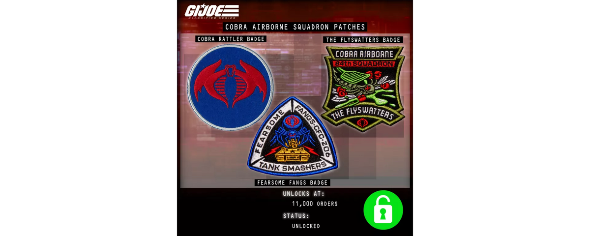 G.I. JOE CLASSIFIED SERIES COBRA RATTLER GROUND ATTACK JET - HASLAB with all the UNLOCKS