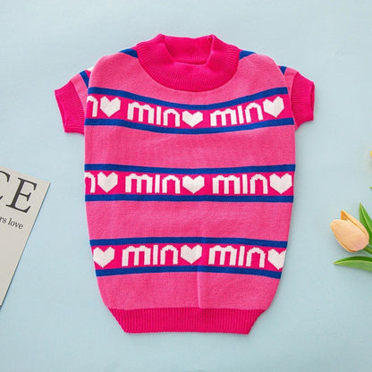 Pull Min Min pour chiens – Tenue douillette en tricot pour chiens