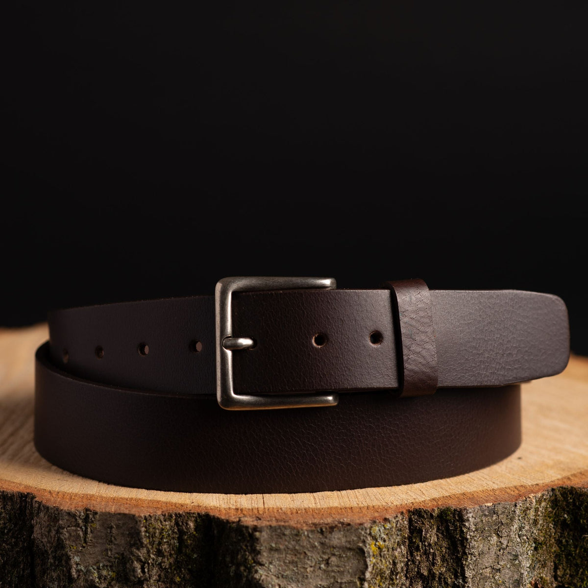 The Long Haul Belt - Brown Classic 100% Full-Grain Leather Belt