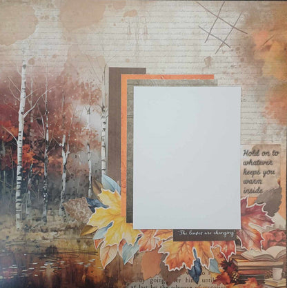 Collection de scrapbooking 3Quarter Designs Falling Leaves 30x30 cm