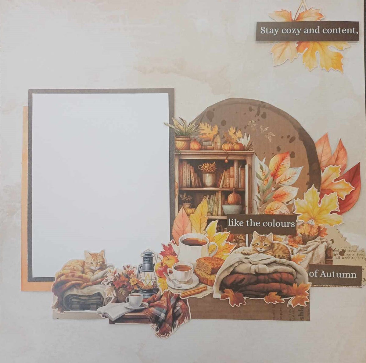 Collection de scrapbooking 3Quarter Designs Falling Leaves 30x30 cm