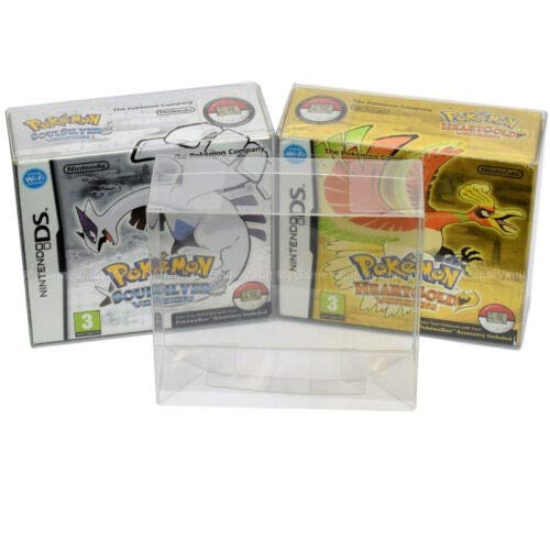 DS Pokemon Heartgold/Soulsilver Box EVORETRO Protector 0.40MM - Pack of 1