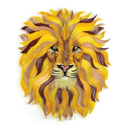Kit de gabarits de quilling lion