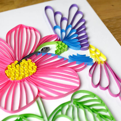 Kit de modèles de quilling Colibri