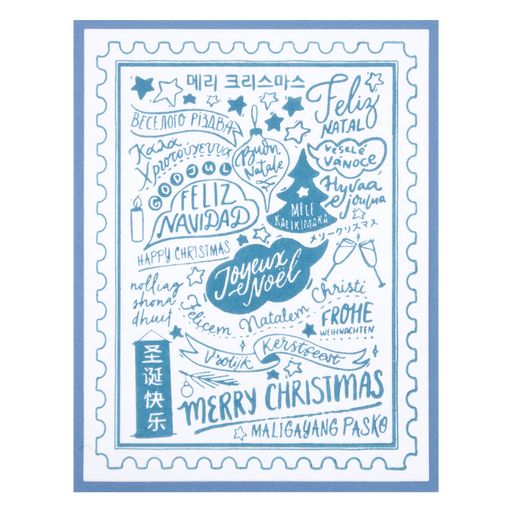 Joyeux Noël World Press Plate de la collection Noël BetterPress