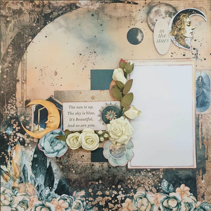 Collection de scrapbooking 3Quarter Designs Ciels Célestes 30x30 cm