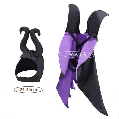 Pawleficent Dog Halloween Costume | Dog Costume for Halloween