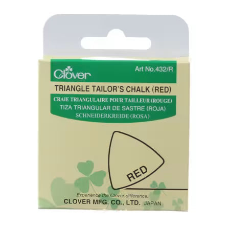 Craie de tailleur triangulaire Clover