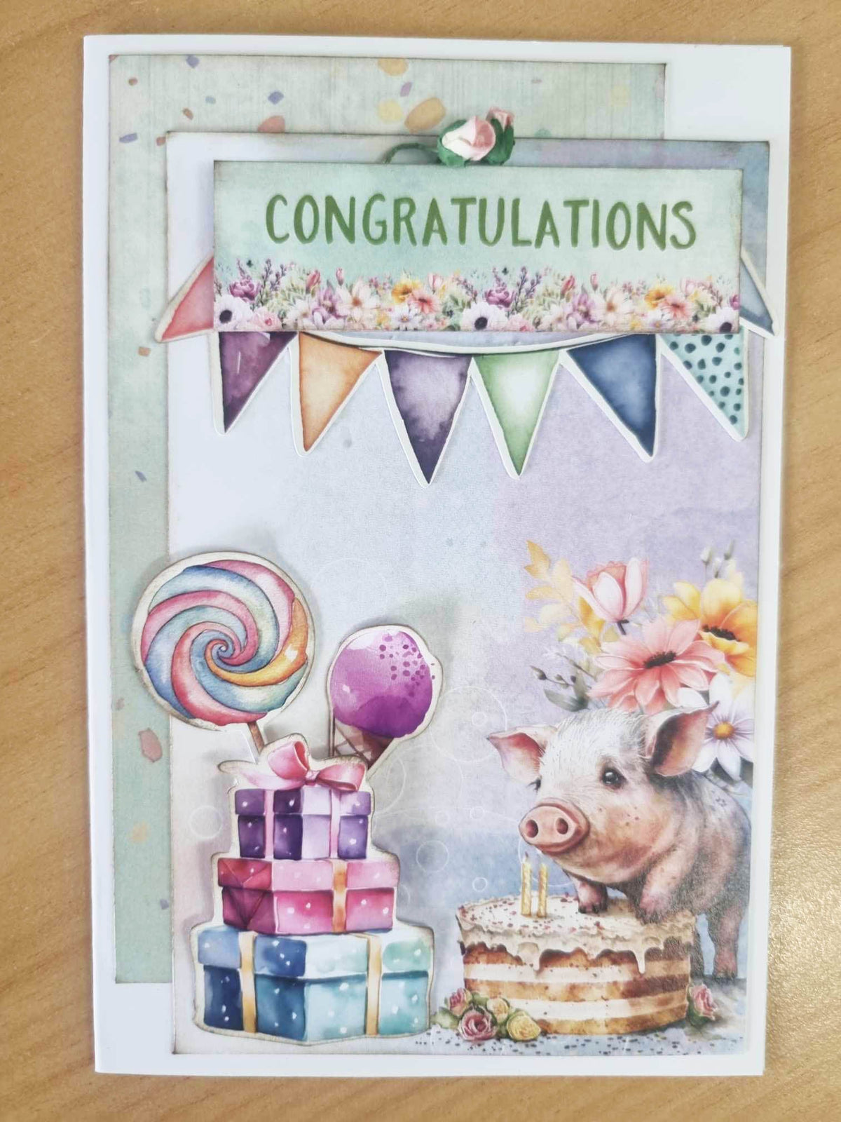 Paquet de 10 cartes d'anniversaire 3Quarter Designs (6x4 po)