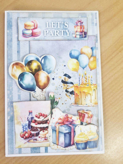 Paquet de 10 cartes d'anniversaire 3Quarter Designs (6x4 po)