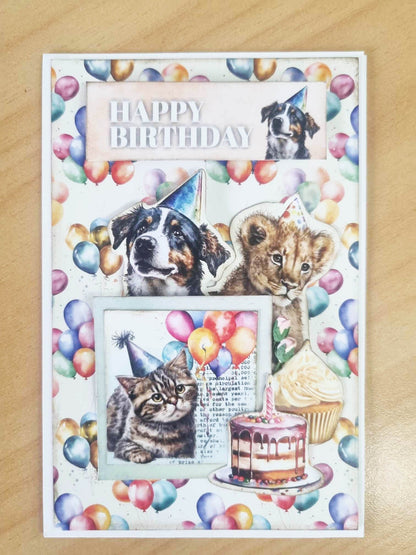 Paquet de 10 cartes d'anniversaire 3Quarter Designs (6x4 po)