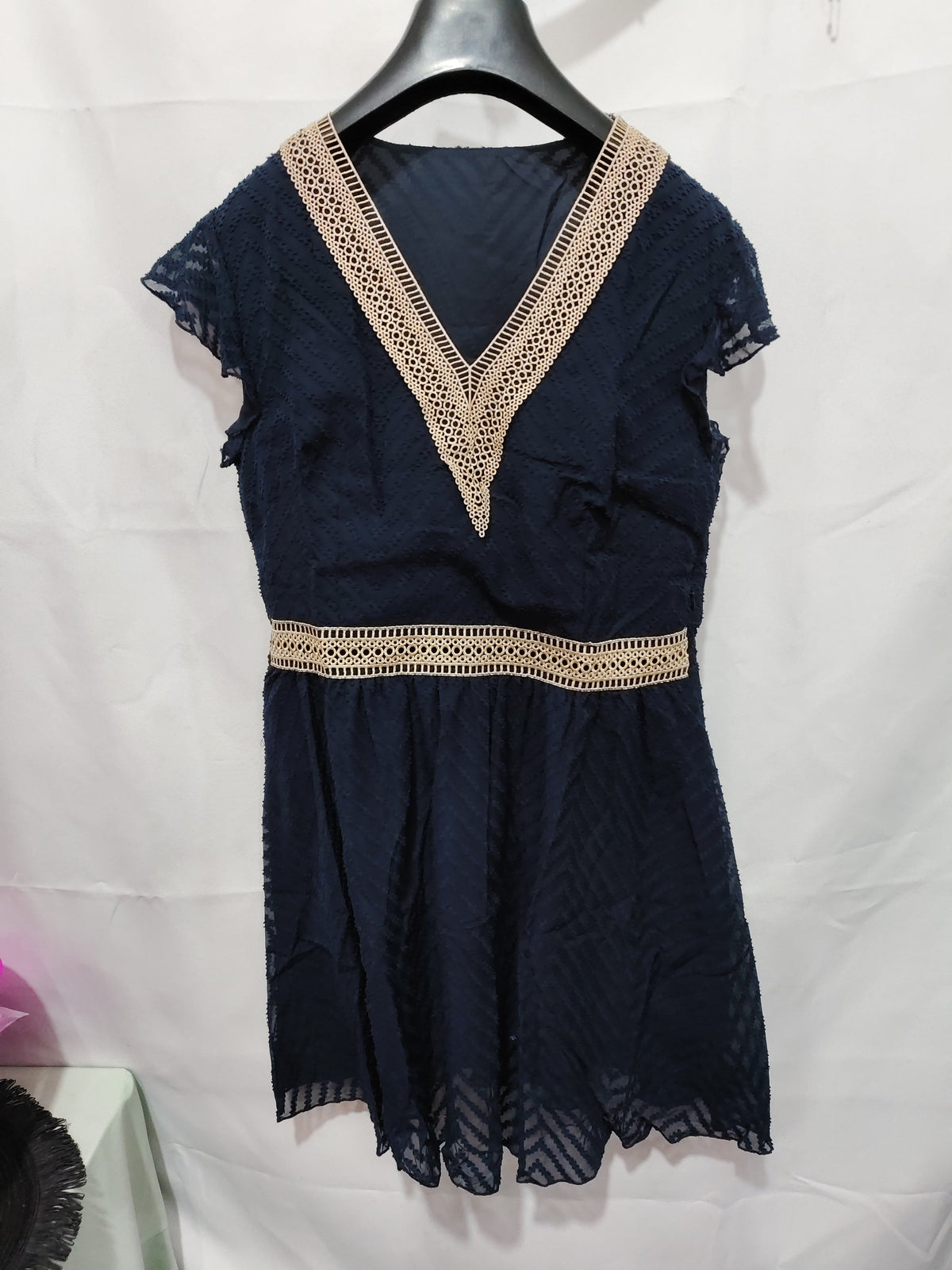 Women's Ice Silk Summer Dress – Lightweight Short Sleeve Casual Fashion Dress
