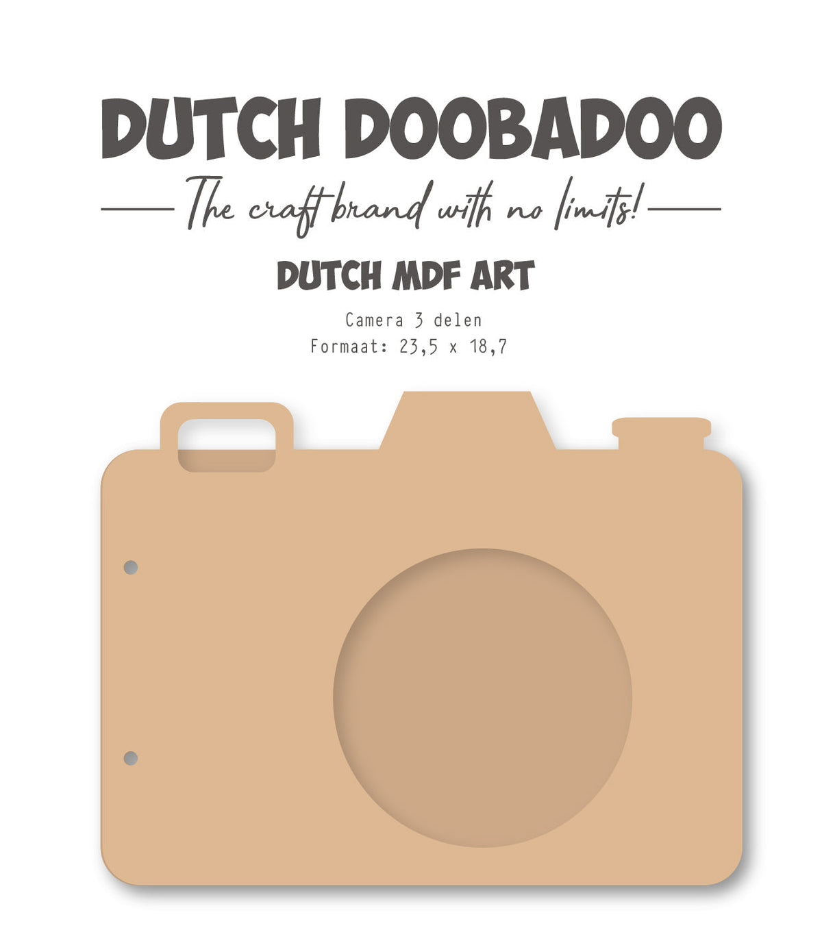 Dutch Doobadoo DDBD MDF 3mm Album appareil photo
