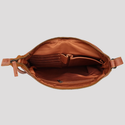 MET Premium Leather Crossbody Bag. Sleek Urban Organiser