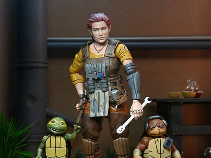 Teenage Mutant Ninja Turtles: The Last Ronin - Les années perdues Grammy April avec bébé Yi et Moja
