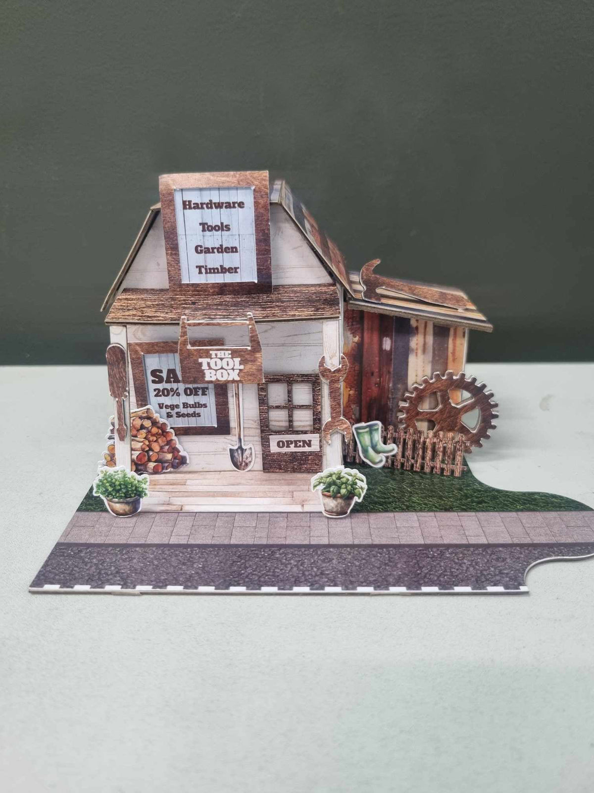3Quarter Designs Lane Village - La Quincaillerie Tool Box